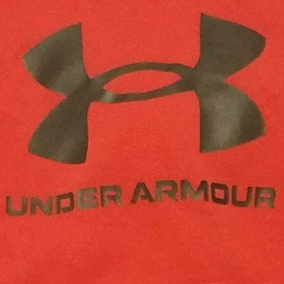 Sudadera con capucha de UNDER ARMOUR en color rojo talla 6t - Picture 8 of 8